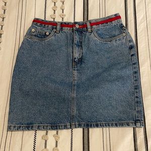 Vintage Tommy Hilfiger Denim Skirt 100% Cotton 6